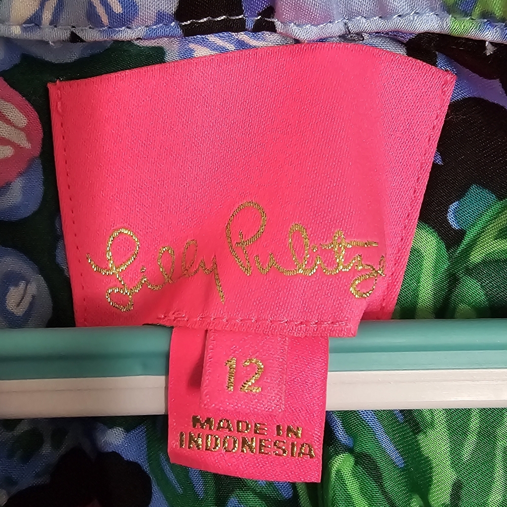 Lilly Pulitzer Loubella Long sleeve Flor Multi soiree size 12
